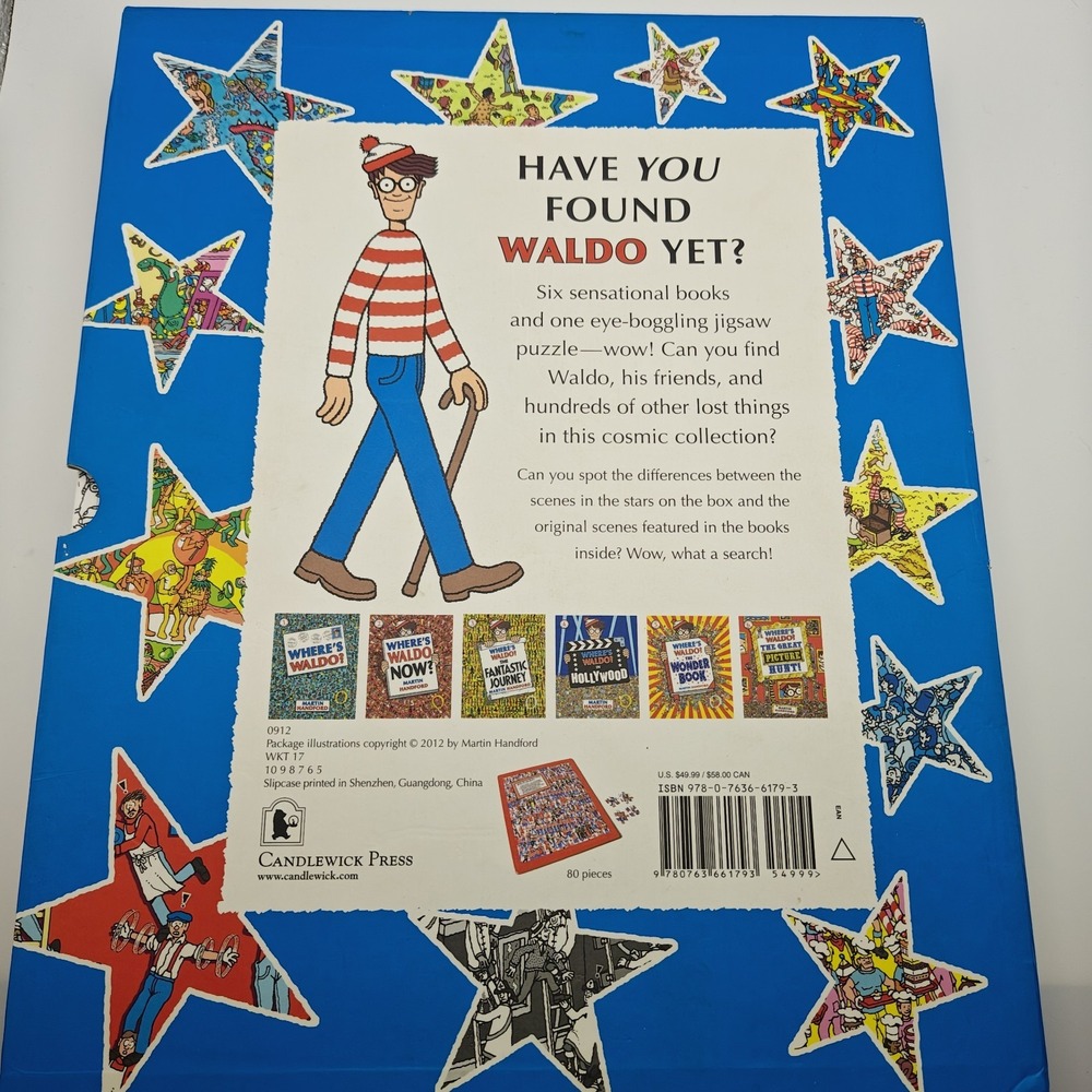 Wheres Waldo The Wow Collection: Six Amazing Books and a Coloring Book 7 Total - Picture 5 of 7